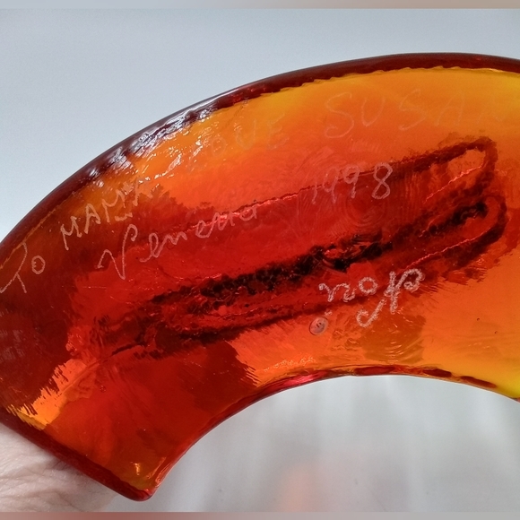 FISH PAPERWEIGHT, MADE IN VENICE ITALY - Picture 5 of 5